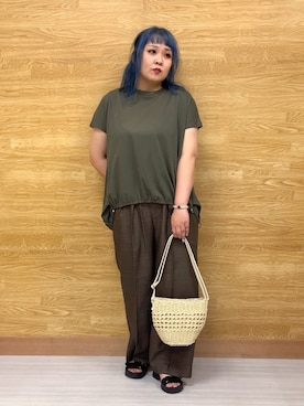 ぁむさん(レディース・151cm)の夏コーディネート