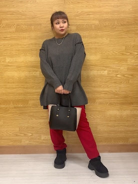 ぁむさん（レディース・151cm）の冬コーディネート