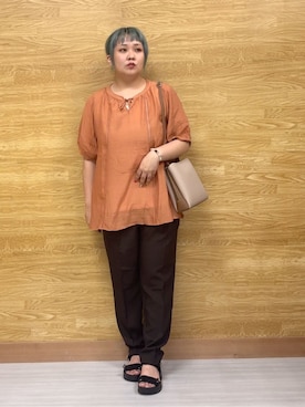 ぁむさん(レディース・151cm)の夏コーディネート