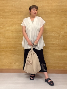 ぁむさん（レディース・151cm）の夏コーディネート