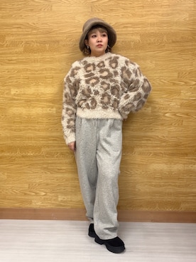 「ニット/セーター」｜ぁむさん（レディース・151cm）の冬コーディネート