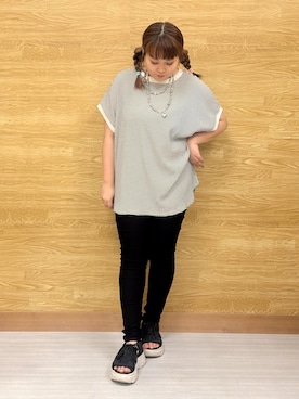 ぁむさん（レディース・151cm）の夏コーディネート