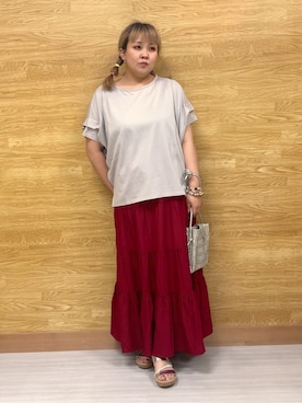 ぁむさん(レディース・151cm)の夏コーディネート