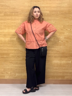 ぁむさん（レディース・151cm）の夏コーディネート