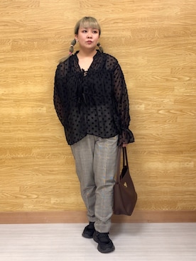 ぁむさん（レディース・151cm）の秋コーディネート