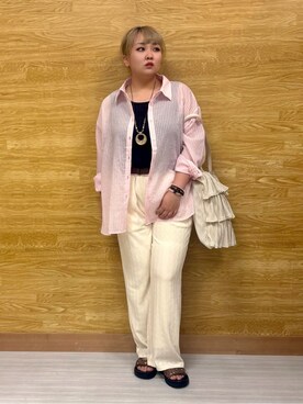 ぁむさん（レディース・151cm）の春コーディネート