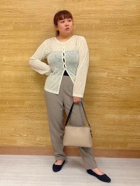ぁむさん（レディース・151cm）の春コーディネート