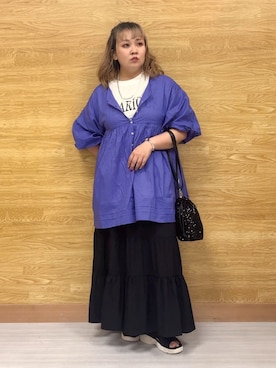 ぁむさん(レディース・151cm)の夏コーディネート