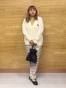 「sanrio（サンリオ）のアイテム」を使った、ぁむさん（レディース・151cm）の冬コーディネート