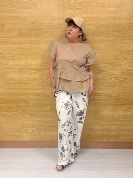 ぁむさん（レディース・151cm）の夏コーディネート