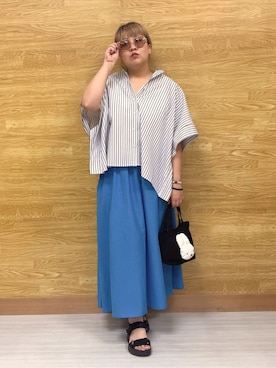 ぁむさん(レディース・151cm)の夏コーディネート