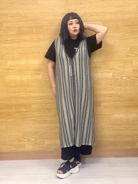 ぁむさん(レディース・151cm)の夏コーディネート