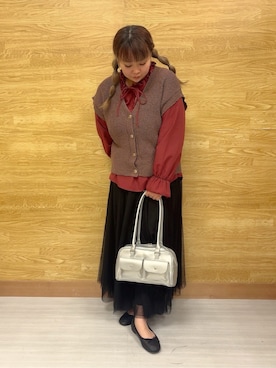 ぁむさん（レディース・151cm）の冬コーディネート