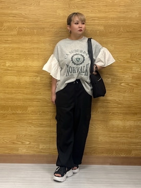 ぁむさん（レディース・151cm）の夏コーディネート