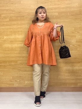 ぁむさん(レディース・151cm)の夏コーディネート