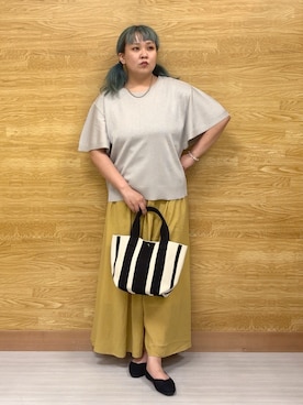 「SHOO・LA・RUE（シューラルー）のアイテム」を使った、ぁむさん（レディース・151cm）の夏コーディネート
