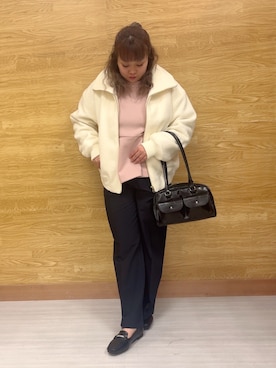 ぁむさん（レディース・151cm）の冬コーディネート