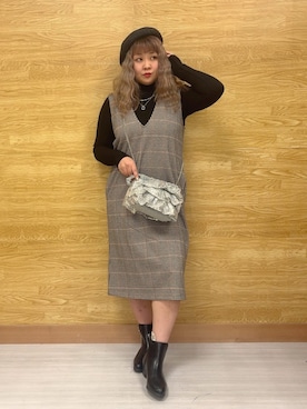 ぁむさん(レディース・151cm)の冬コーディネート