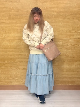 ぁむさん（レディース・151cm）の春コーディネート