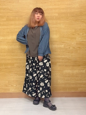 ぁむさん(レディース・151cm)の春コーディネート