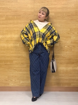 「SHOO・LA・RUE（シューラルー）のアイテム」を使った、ぁむさん（レディース・151cm）の秋コーディネート