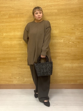 「冬コーデ」｜ぁむさん（レディース・151cm）の冬コーディネート