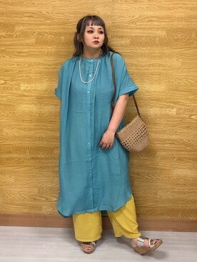 ぁむさん(レディース・151cm)の夏コーディネート