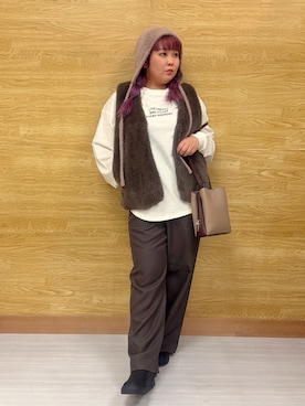 ぁむさん（レディース・151cm）の秋コーディネート