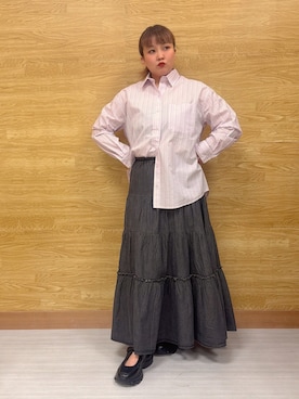 ぁむさん（レディース・151cm）の春コーディネート