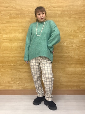 ぁむさん（レディース・151cm）の冬コーディネート