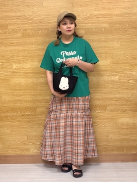 ぁむさん(レディース・151cm)の夏コーディネート