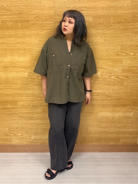 ぁむさん（レディース・151cm）の夏コーディネート