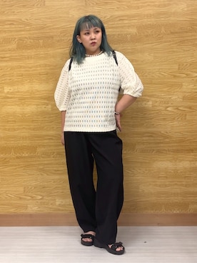 ぁむさん（レディース・151cm）の夏コーディネート