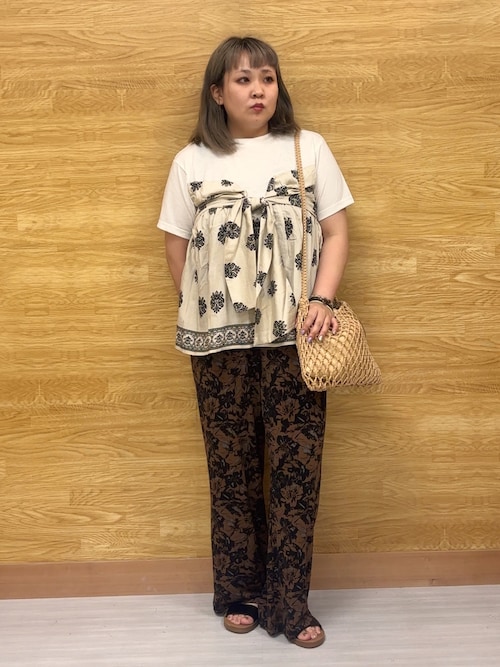 フランシュリッペ　Diary　ダイアリー　スカーフ　Ｔシャツ　FL5 フランシュリッペ Diary ダイアリー スカーフ Tシャツ FL5