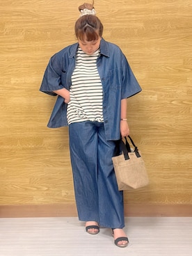 ぁむさん（レディース・151cm）の夏コーディネート