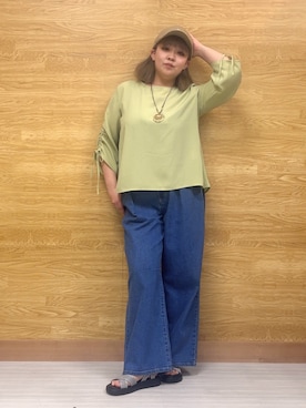 ぁむさん（レディース・151cm）の春コーディネート