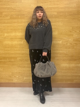 ぁむさん（レディース・151cm）の冬コーディネート