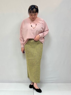 「DRESKIP（ドレスキップ）のアイテム」を使った、ぁむさん（レディース・151cm）の春コーディネート