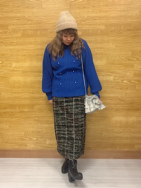 ぁむさん（レディース・151cm）の冬コーディネート