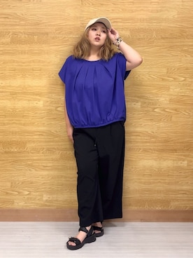 ぁむさん（レディース・151cm）の夏コーディネート