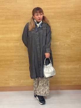 ぁむさん（レディース・151cm）の春コーディネート