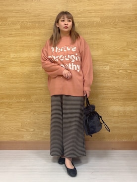 ぁむさん（レディース・151cm）の冬コーディネート