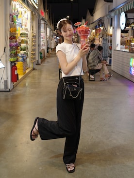 「ALOのアイテム」を使った、yukaさん（レディース・163cm）の秋コーディネート