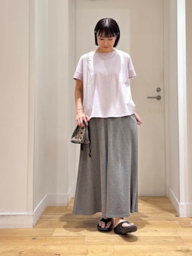「機能性素材」｜imari さん（レディース・156cm）の夏コーディネート