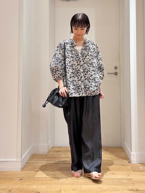 セール】フラワープリントドルマンブラウス（シャツ/ブラウス）｜URBAN