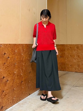 「URTECH」｜「アイテム（ワンピース/ドレス）」を使った、imari さん（レディース・156cm）の春コーディネート