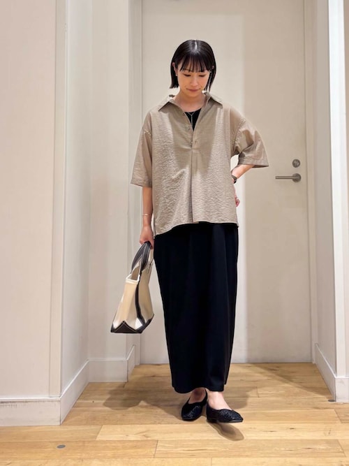 FORK＆SPOON　Nylon Woolプルオーバーシャツ FORK&SPOON ブラウス シャツ FORK＆SPOON Nylon Woolプル