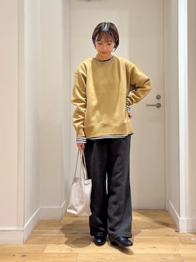 「アイテム（パンプス）」を使った、yokoo さん（レディース・156cm）の秋コーディネート