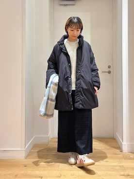 「URBAN RESEARCH DOORS WOMENS」｜「アイテム（ジャケット/アウター）」を使った、yokoo さん（レディース・156cm）の冬コーディネート