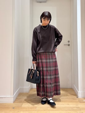 「骨格ウェーブ」｜yokoo さん（レディース・156cm・30代）の秋コーディネート